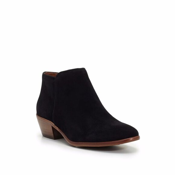 Sam Edelman black suede booties - Picture 3 of 6